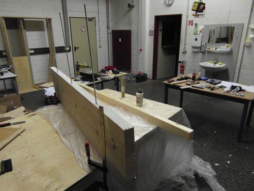 glue-up, part 1: stacking the benchtop